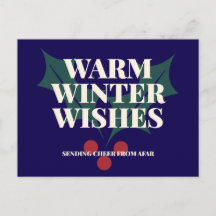 Deseos Cálidos de Invierno Tipografía de Acebo