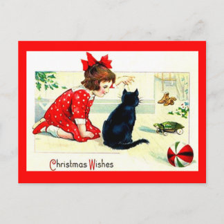 Postal Festiva Deseos de los navidades