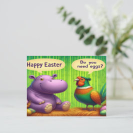 Postal Festiva Deseos de Pascua: La oferta de huevos de Pheasant