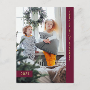 Postal Festiva Deseos festivos   Fotografía moderna