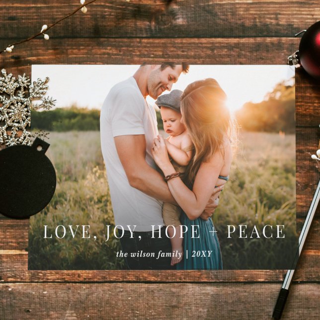 Postal Festiva Deseos Maravillosos Fotografía Completa Moderna (Subido por el creador)