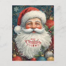 Postal Festiva Deseos Navideños Acogedores
