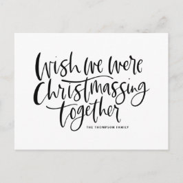 Postal Festiva Deseos Negros Que Estábamos Reclutando Juntos