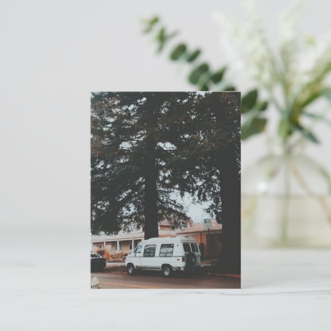 Postal Festiva Día De Caída En Eugene Oregon (Anverso de pie)