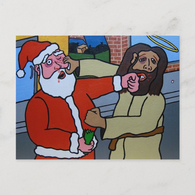 Postal Festiva Día de fiesta 2014 (Anverso)