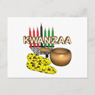 Postal Festiva Día de fiesta del propósito de Kwanzaa