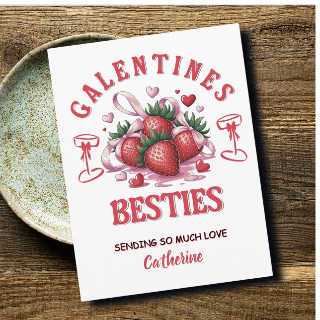 Postal Festiva Día de Galentines personalizado (Subido por el creador)