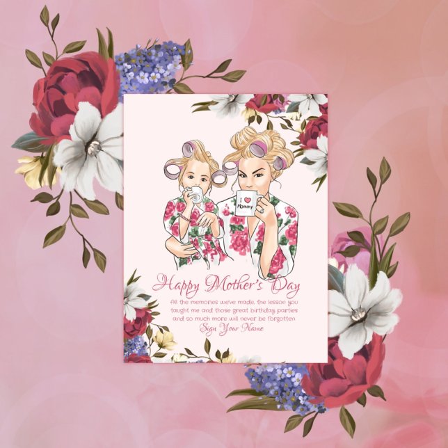 Postal Festiva Día de la madre (Subido por el creador)