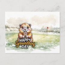 Día de la Marmota Feliz Golf para Golfista