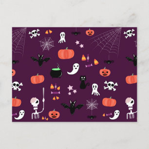 Postal Festiva Día de las Brujas