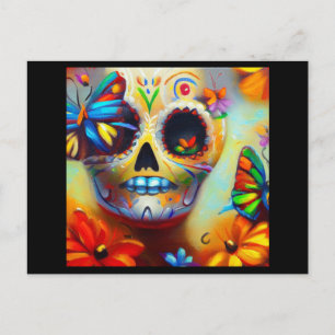 Postal Festiva Día de las Mariposas Muertas 2