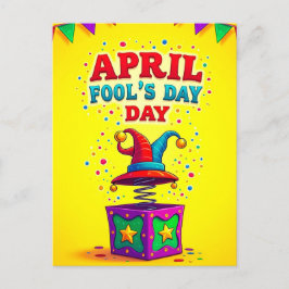 Postal Festiva Día de los Inocentes de Abril