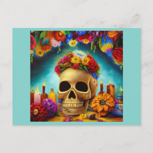 Postal Festiva Día de los Muertos de Ofendra 6