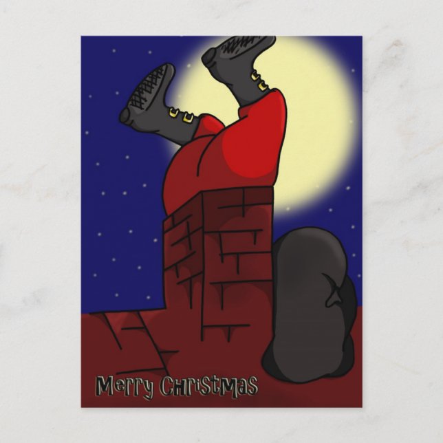 Postal Festiva Día de los navidades (Anverso)