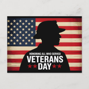 Postal Festiva Día de los Veteranos 2025: Gracias por su Servicio