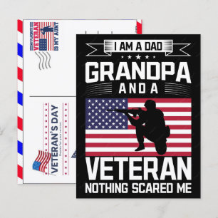 Postal Festiva Día de los Veteranos 2026 Honrando a Todos los que
