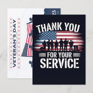 Postal Festiva Día de los Veteranos: Día de los Veteranos 2025  H