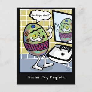 Postal Festiva Día de Pascua lamenta
