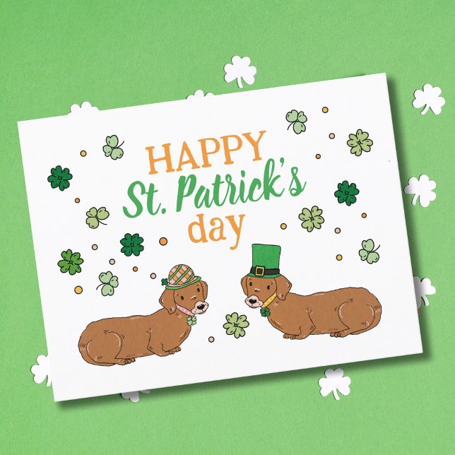 Postal Festiva Día de San Patricio (Subido por el creador)