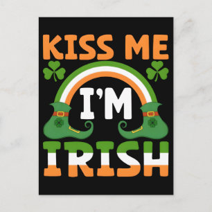 Postal Festiva Día de San Patricio 2026: Bésame soy irlandés, Esm