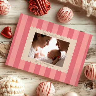 Postal Festiva Día de San Valentín Feliz Fotografía Moderna Perso