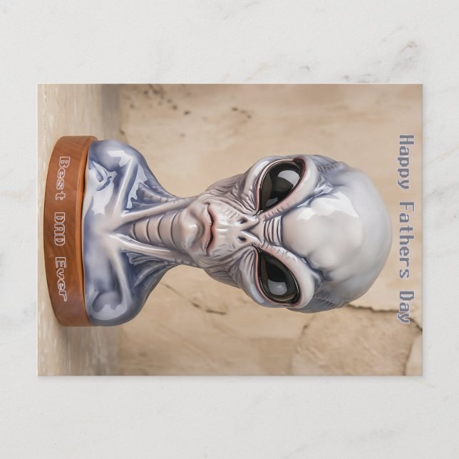 Postal Festiva Día del padre extranjero (Anverso)