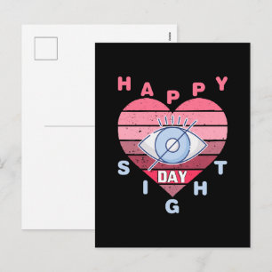 Postal Festiva Día Feliz de la Vista