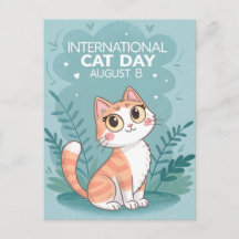Día Internacional del Gato Arte de Gato Caprichoso