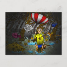 Día lluvioso y ventoso