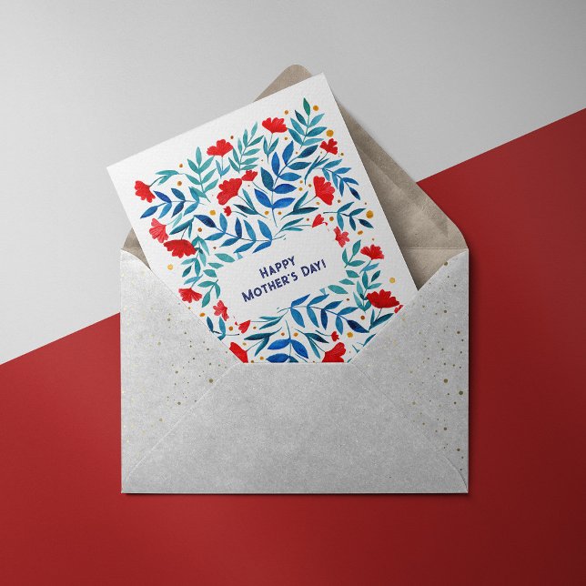 Postal Festiva Día mágico de la madre (Subido por el creador)