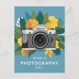 Postal Festiva Día Mundial de la Fotografía