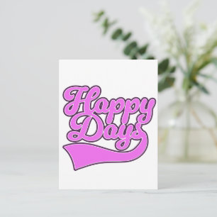 Postal Festiva Días felices