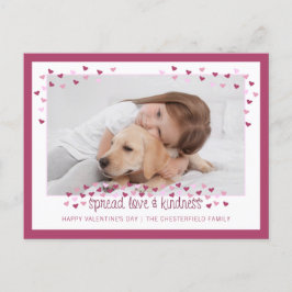 Postal Festiva DIFUNDIR AMOR Y AMOR A Valentín