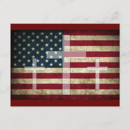 Postal Festiva Dios y el país