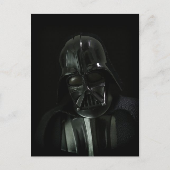 Postal Festiva Diseño de Guay Toy Photography Sci Fi Villian (Anverso)