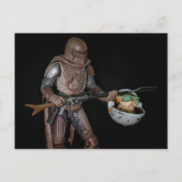 Postal Festiva Diseño de Toy Photography Sci Fi