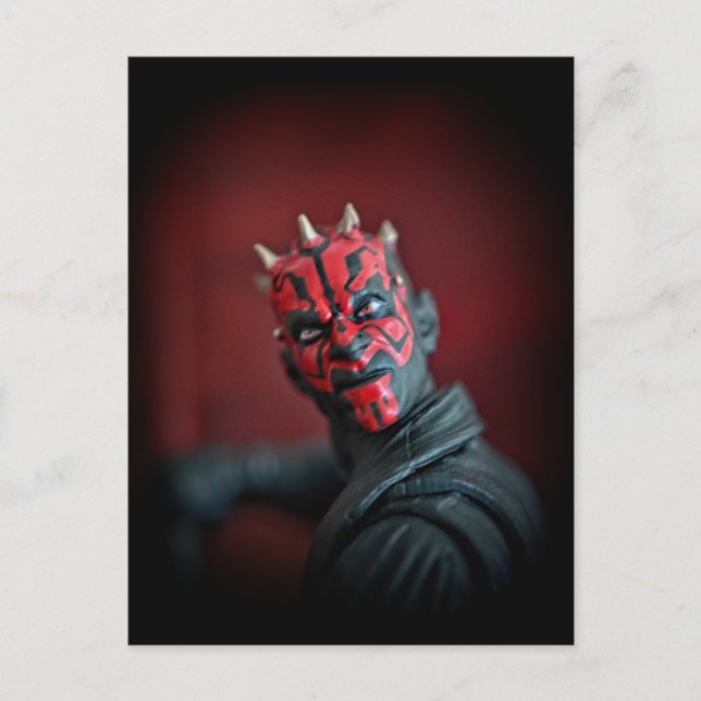 Postal Festiva Diseño de Toy Photography Sci Fi (Anverso)