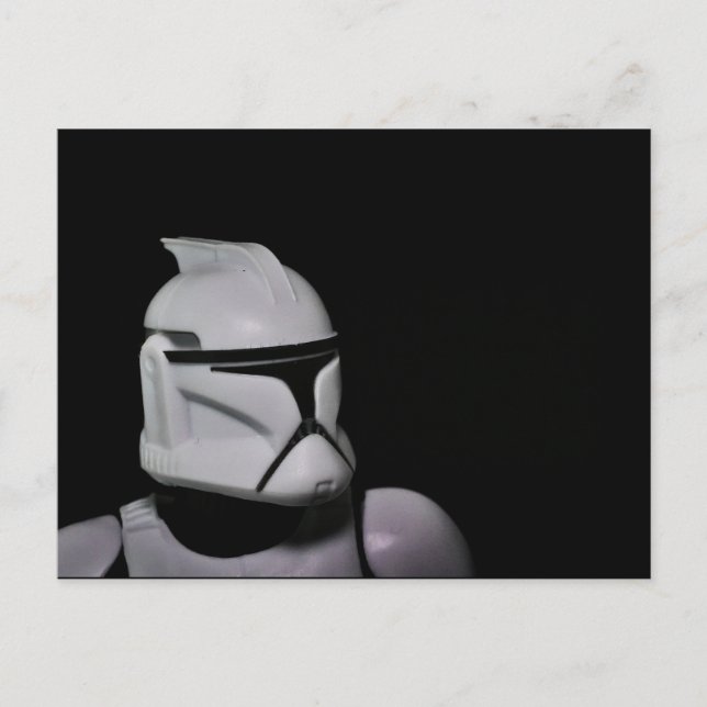 Postal Festiva Diseño de Toy Photography Sci Fi (Anverso)