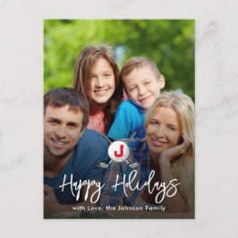 Postal Festiva Diseño de vacaciones de golf de personalizado