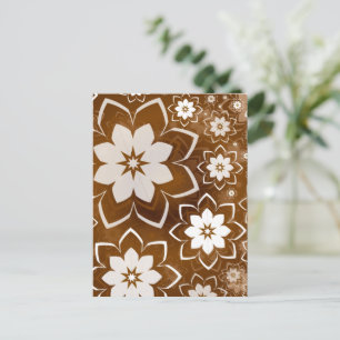 Postal Festiva Diseño floral 13