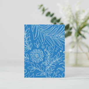 Postal Festiva Diseño floral 32