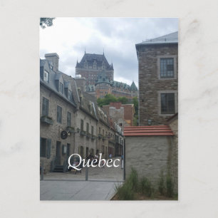 Postal Festiva Distrito histórico de Quebec