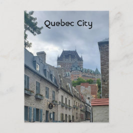 Postal Festiva Distrito histórico en la ciudad de Quebec