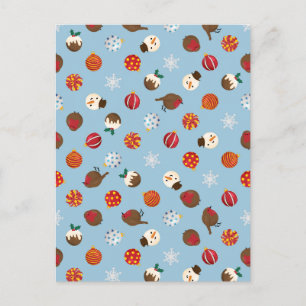 Postal Festiva Ditzy Navidades Polkadots
