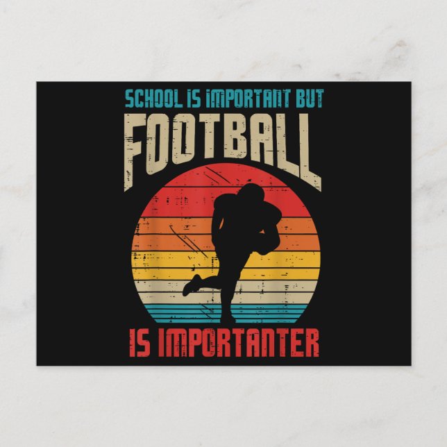 Postal Festiva Diversión de importante importador de fútbol ameri (Anverso)