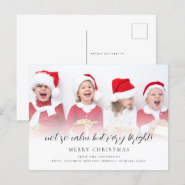 Postal Festiva Diversión No Tan Tranquila Pero Muy Brillante Foto