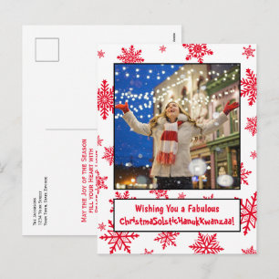 Postal Festiva Divertido políticamente correcto todo incluido est