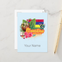 Dodo del Océano Índico retro Mauricio y cosecha de