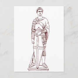 Postal Festiva Donatello’s Saint George - Renaissance Sculpture