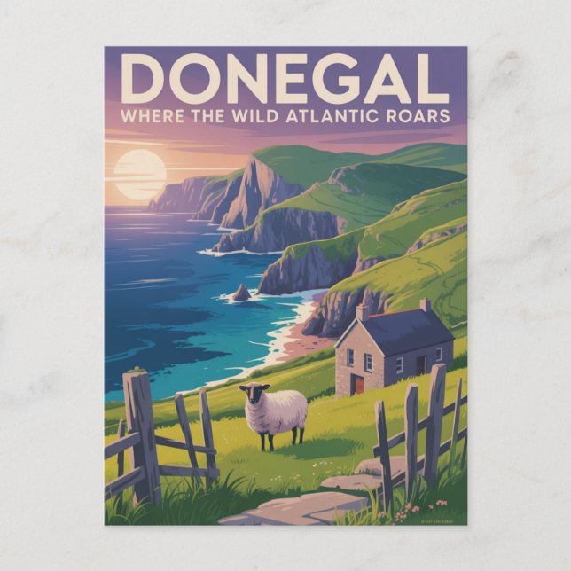 Postal Festiva Donegal Ireland (Anverso)